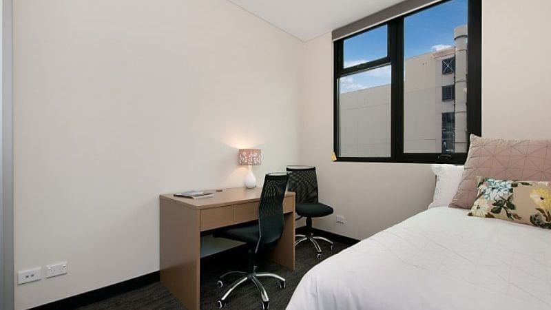 Student Living Edge Apartments_Adelaide Serviced Apartments – East End bedroom
