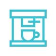 Vector icon used for coffee at Heron Island Resort
