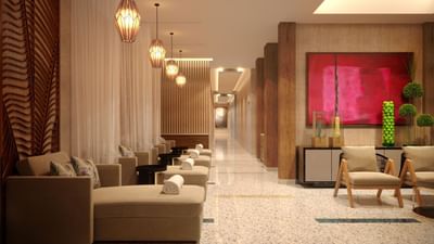 Lobby of the Spa center at Sunseeker Resort
