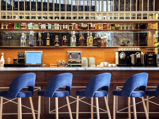 Bar area of The Vault - Lobby Bar at Design Plus Bex Hotel