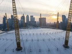 view from the top of the o2