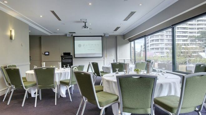 Parkview meeting room at Pullman Sydney Hyde Park