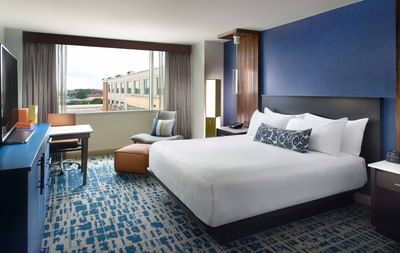 Georgia Tech Hotel Presidential Suite Bedroom