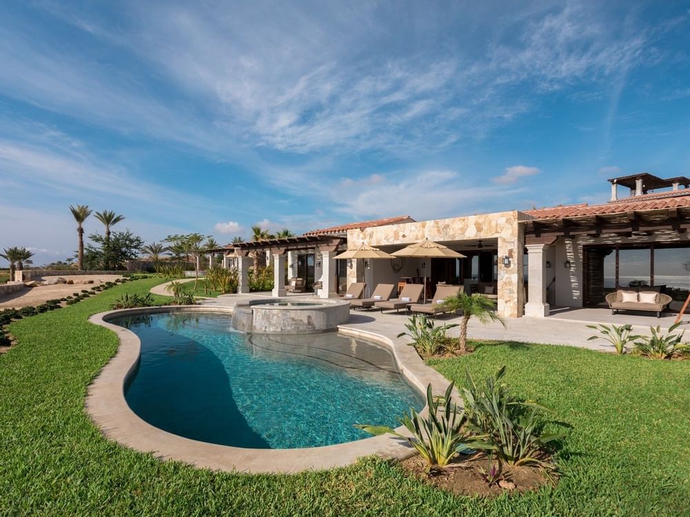 Pool with an outdoor patio at Live Aqua Private Residences