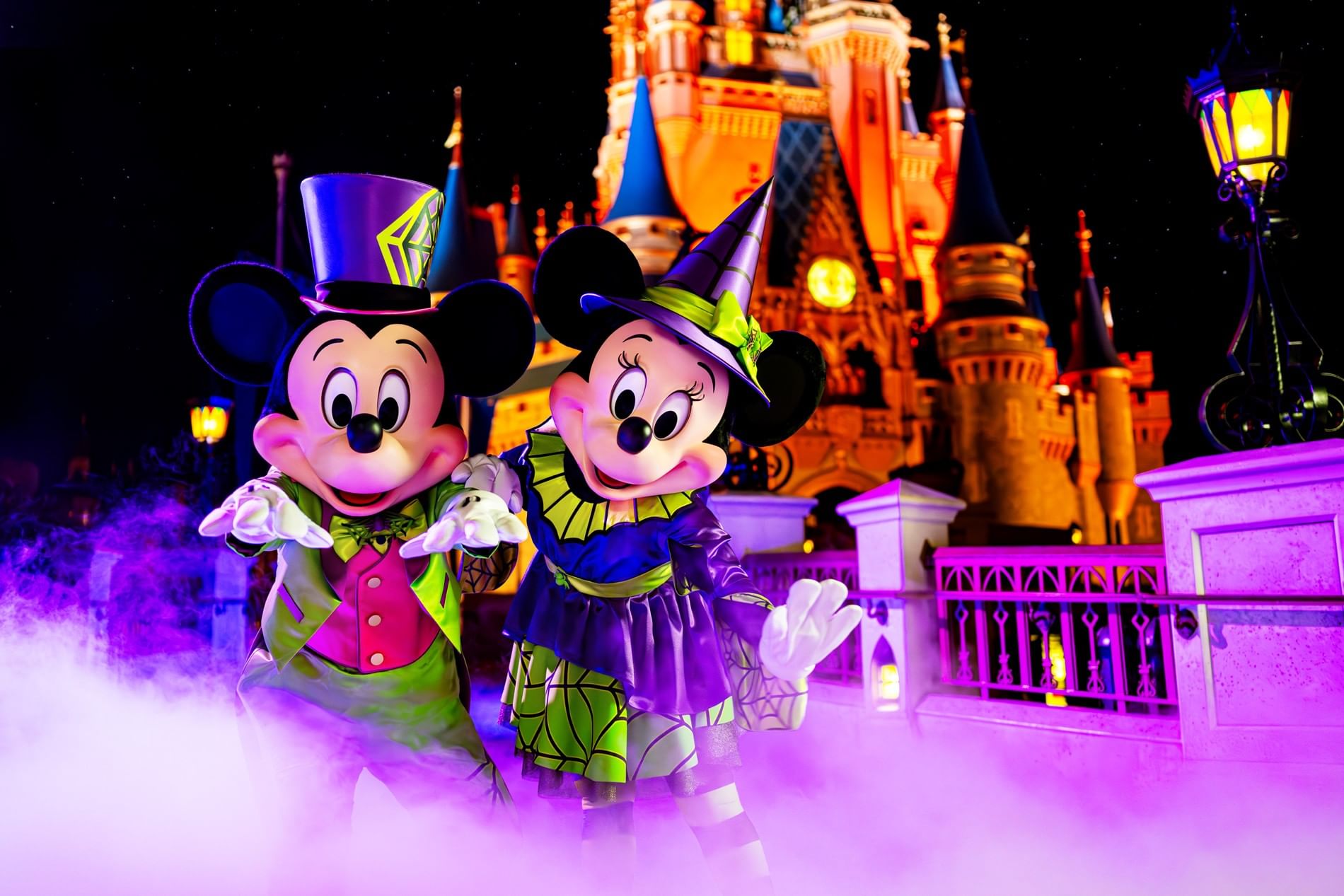 Mickey Mouse in Halloween Party at Lake Buena Vista Resort Village & Spa