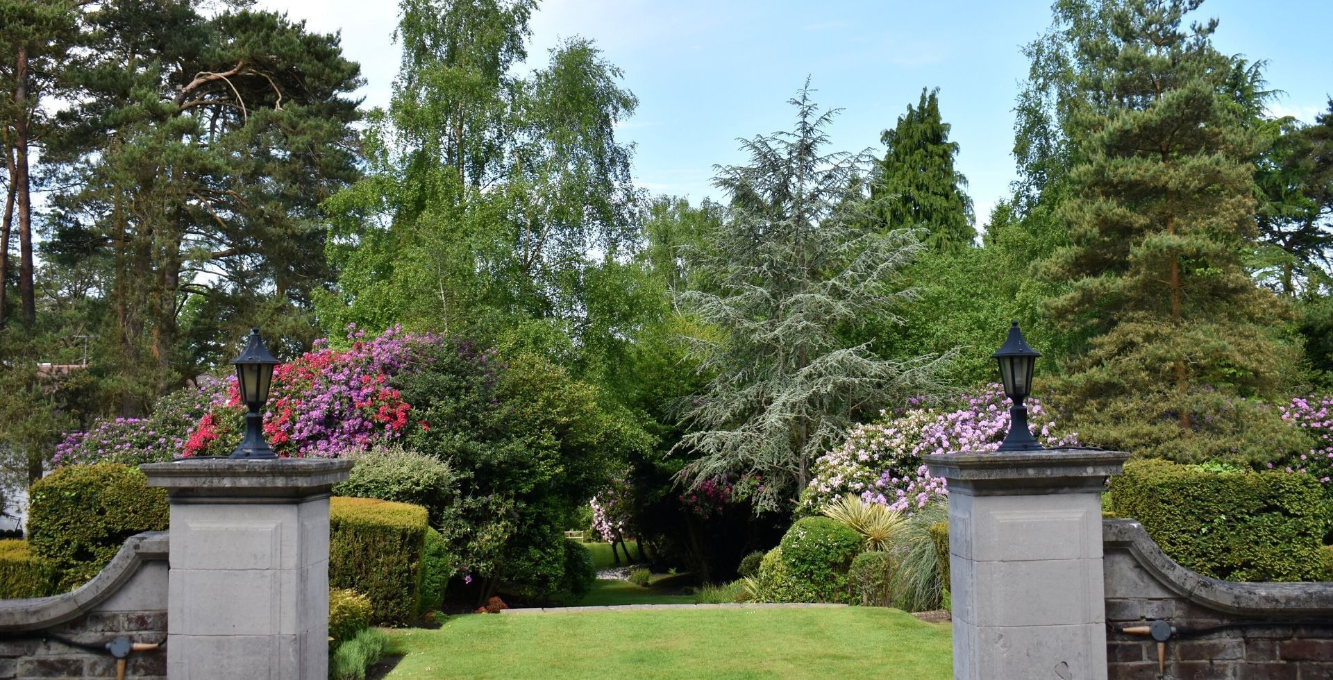 Entrance & garden view of Gorse Hill