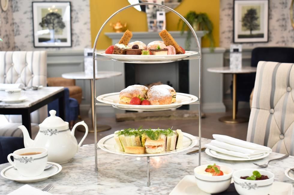 traditional afternoon tea at villiers hotel in buckingham