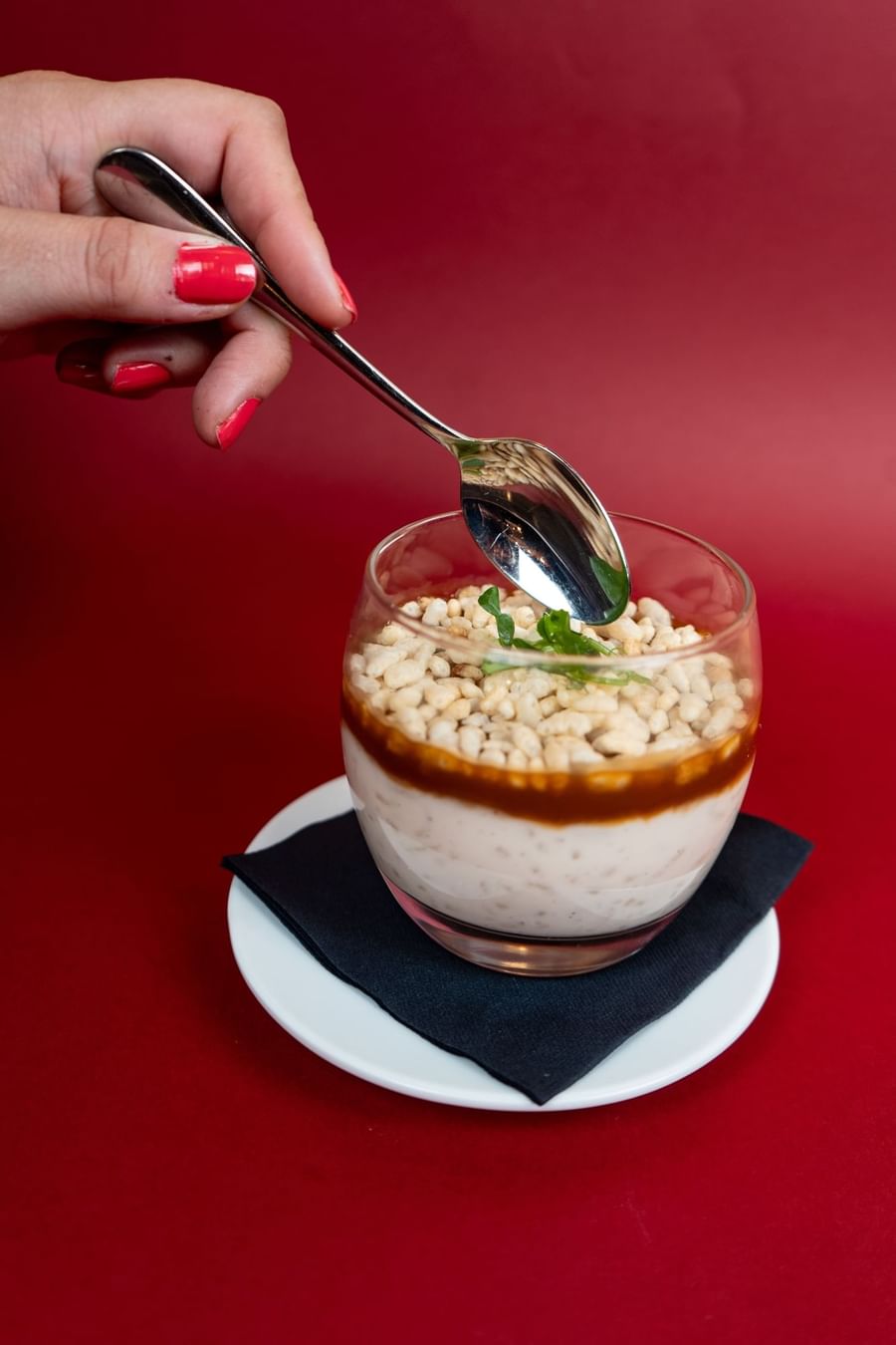 Riz au lait au caramel beurre salé