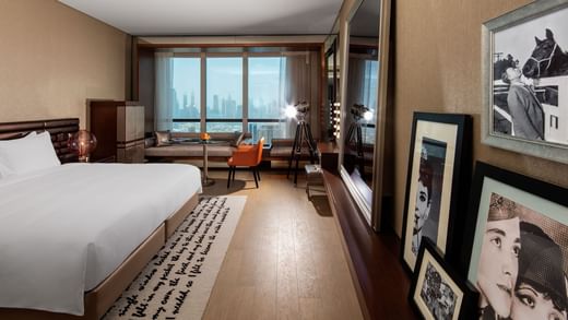 迪拜派拉蒙酒店带市中心视野的情境客房