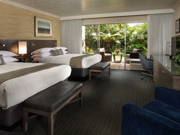 Coast Two Queens with Garden Patio