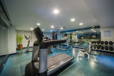 The full-featured GYM at Dream Thailand Bangkok.