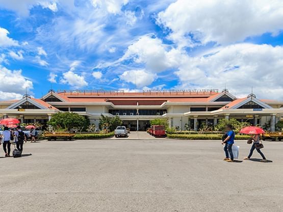 Exterior view of Nakhon Si Thammarat Airport near Hop Inn Hotel