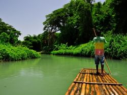 Martha Brae river rafting near Holiday Inn Montego Bay