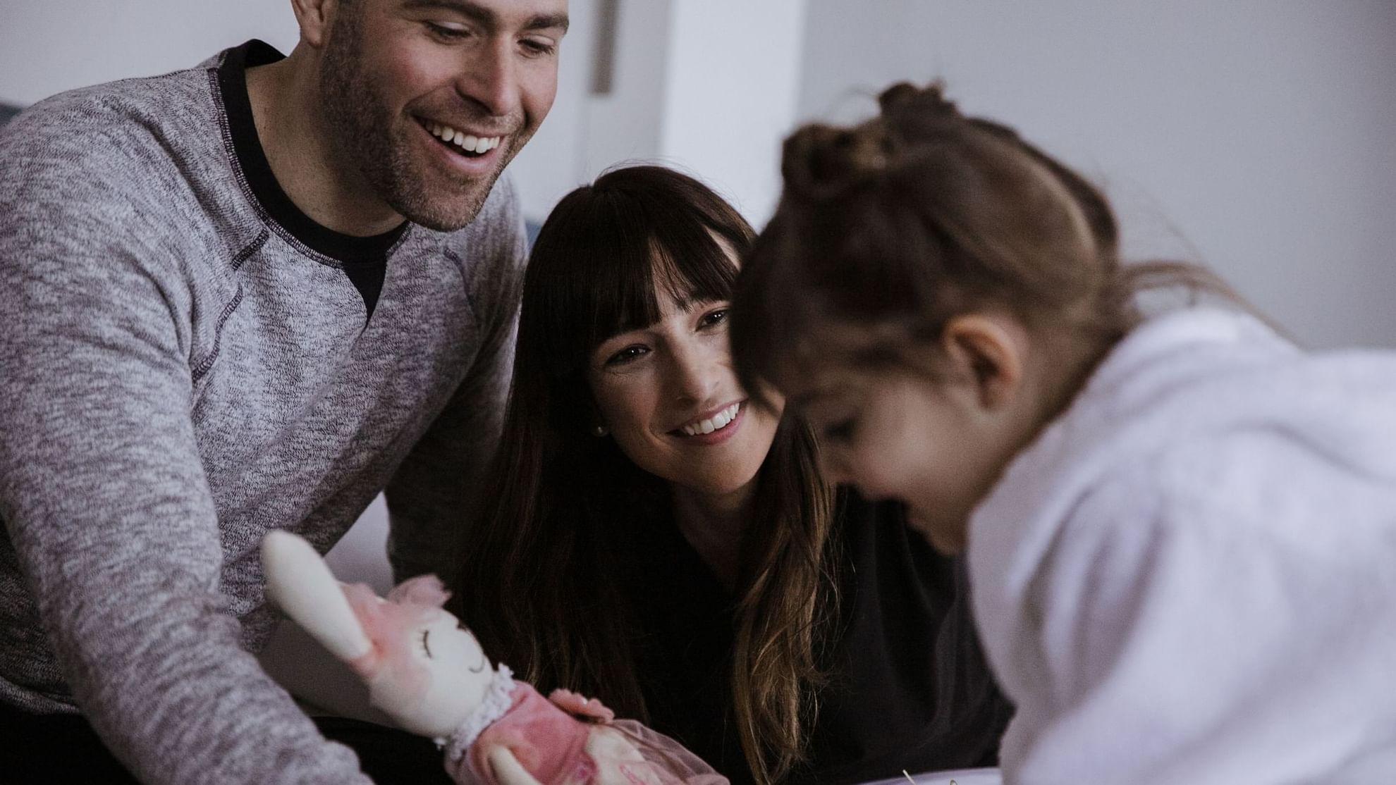 Family enjoying the perfect weekend at Warwick Le Crystal