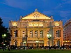 Exterior view of Teatro Colon near Argenta Tower Hotel