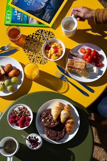 Terrace at NOMAD Hotel Dijon