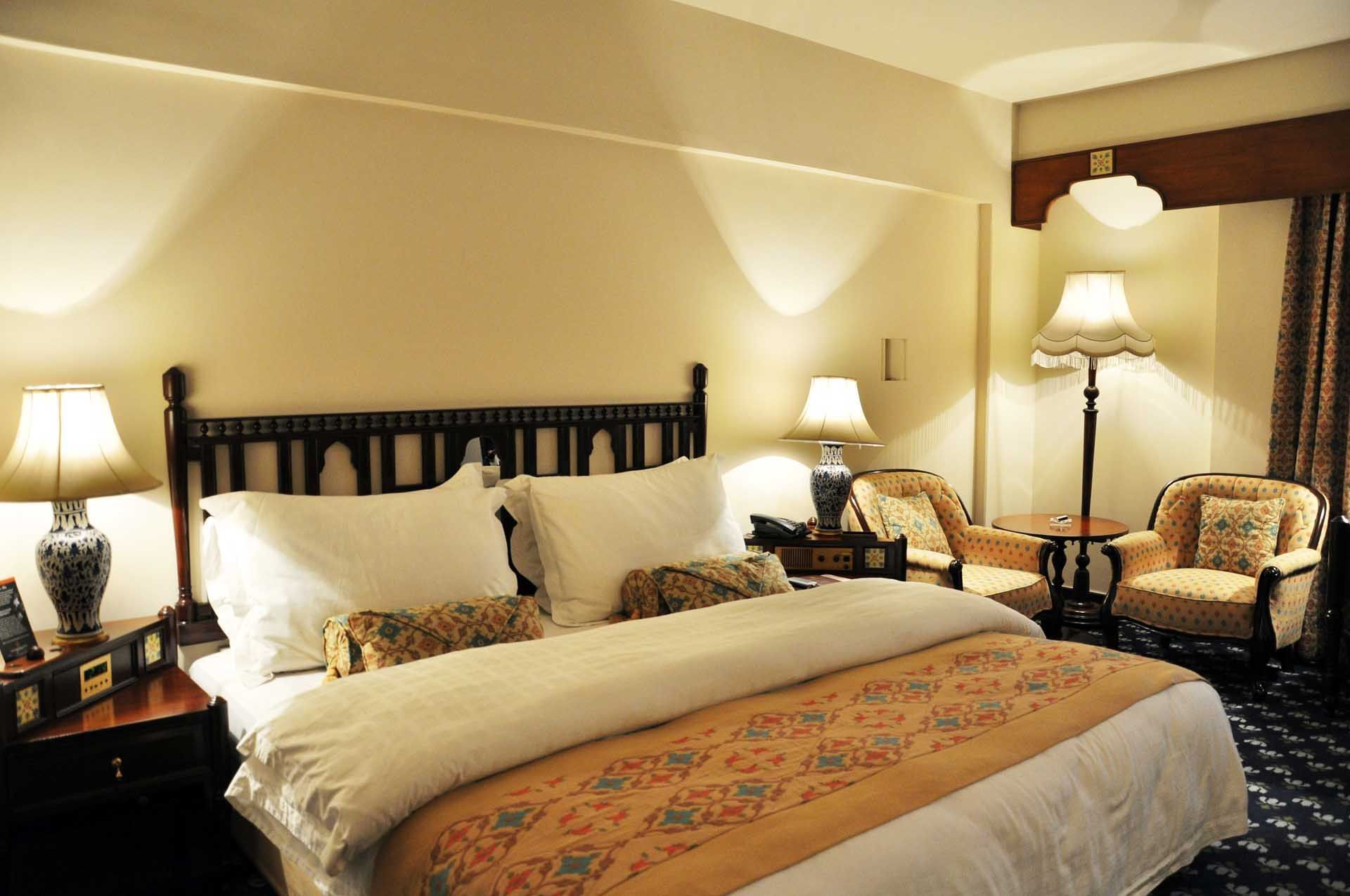 Interior of the presidential suite at Faisalabad Serena Hotel