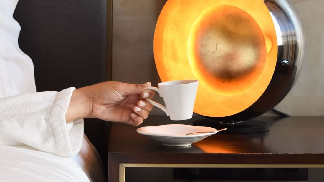 coffee in bed