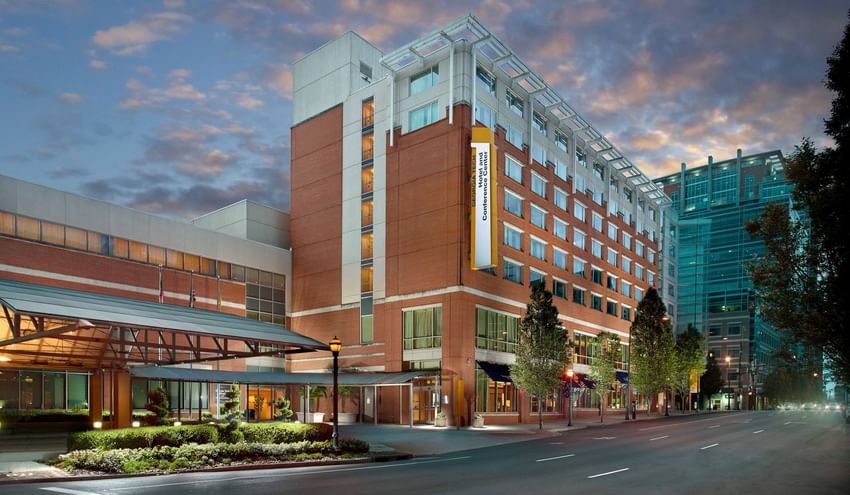 Georgia Tech Hotel Exterior