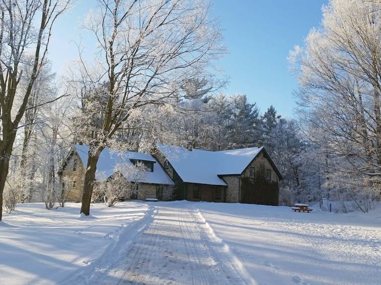 the winter Woodside historic site near The Inn of Waterloo