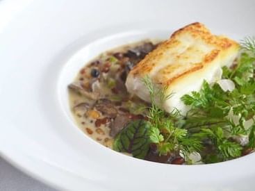 Food in the Boston Harbor Hotel