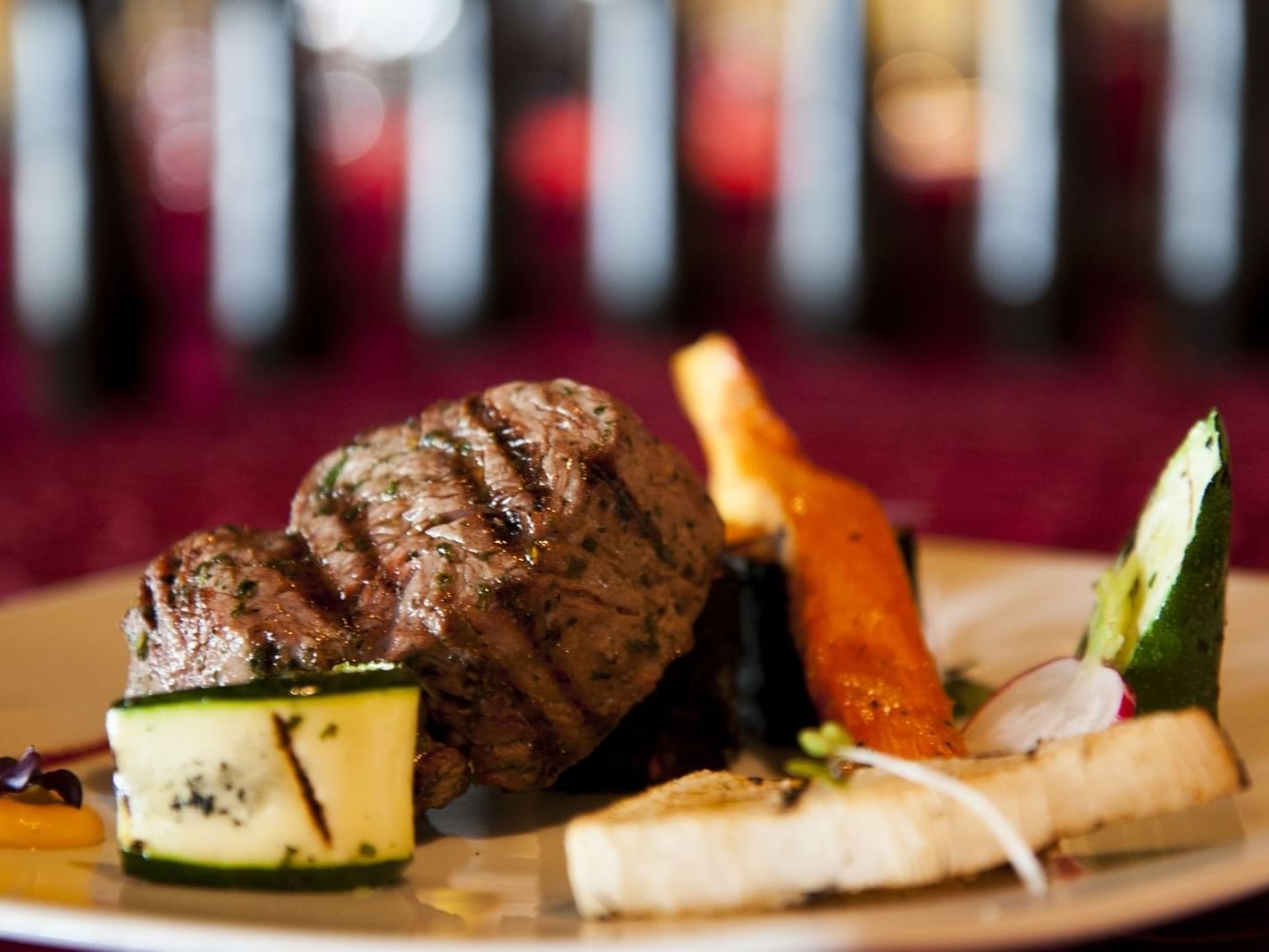 Steak in La Bodega Restaurant at La coleccion resorts