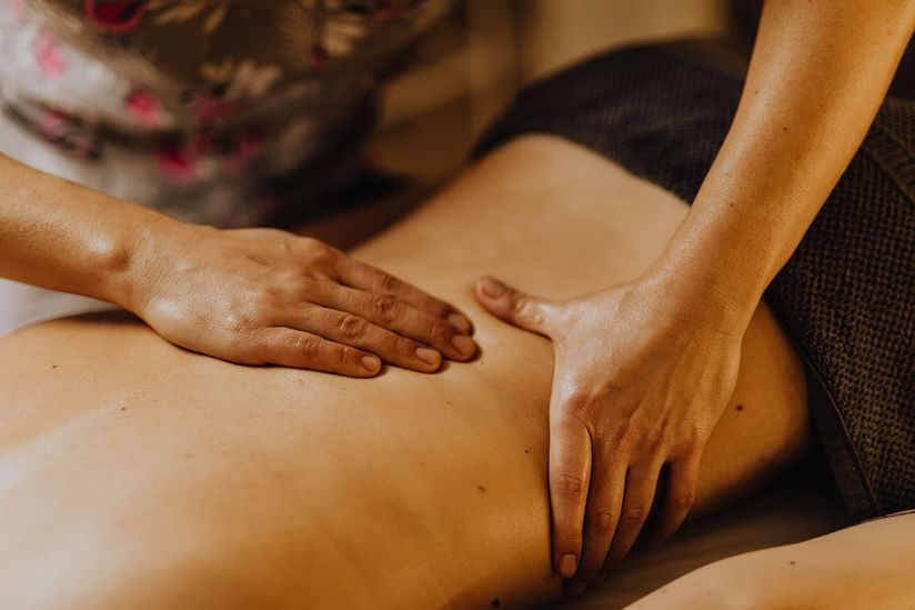 Massage treatment in the Wellness & Spa, Oceania Le Jura Dijon