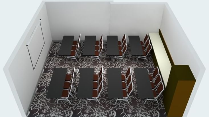 The Collins meeting room at Novotel Melbourne on Collin