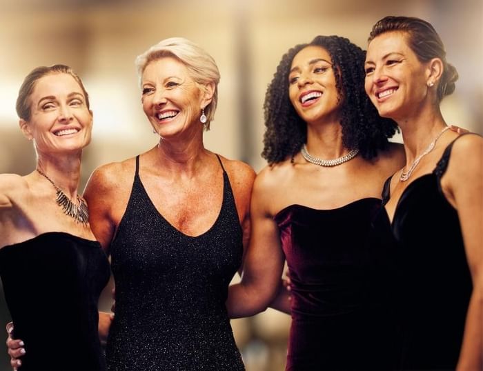 Black tie themed retirement party at Gorse Hill in Surrey 