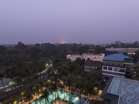 Chatrium Club Room Pagoda View at Chatrium Royal Lake Yangon