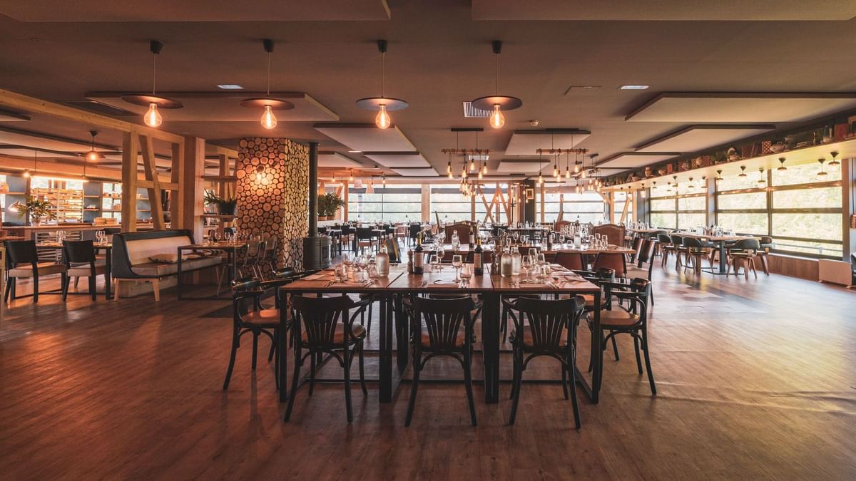 Restaurant de l'hôtel, la Table de Forges.