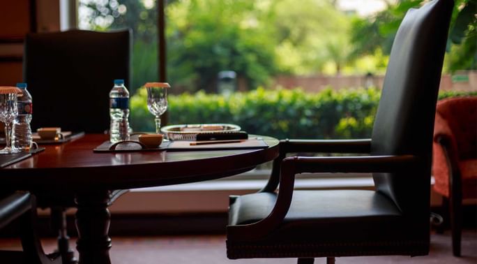 Armchair Closeup in a meeting room at Islamabad Serena Hotel