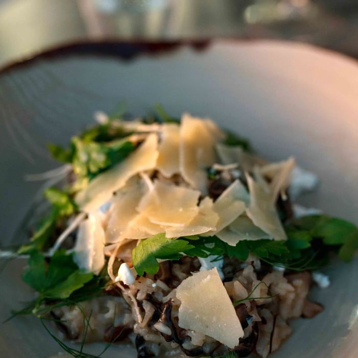 Yummy risotto on the central coast restaurant