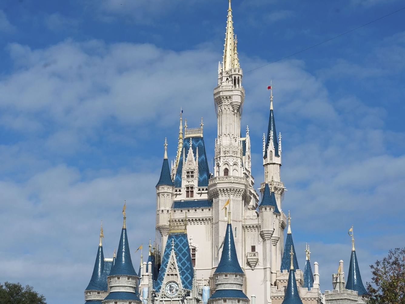 Exterior view of Disney world near Galleria Palms Hotel