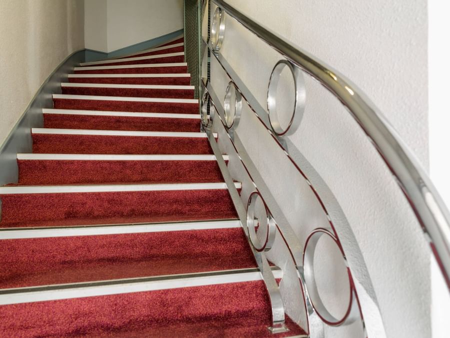 A Staircase at Hotel Nevers Centre Gare