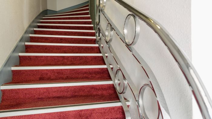 A Staircase at Hotel Nevers Centre Gare