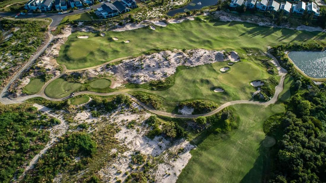 View of Central Coast NSW Golf Course near Pullman Magenta Shores