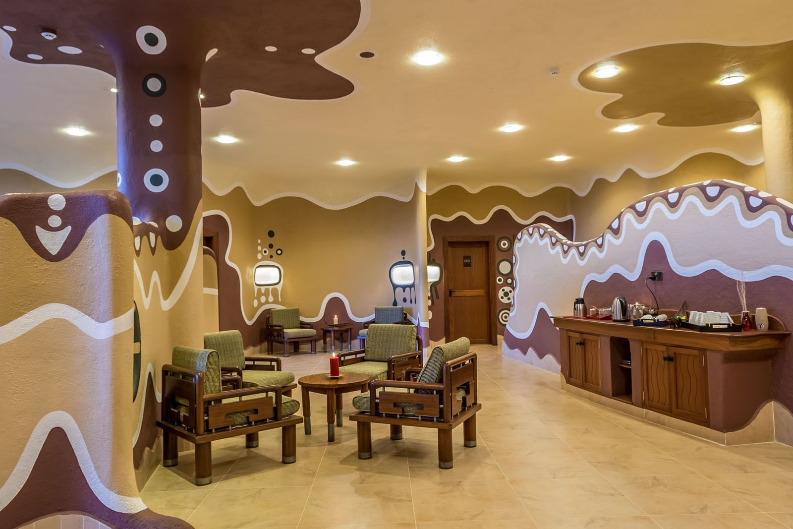 Maisha Spa resting area at Mara Serena Safari Lodge