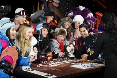 People play Casino at Stoney Nakoda Resort & Casino