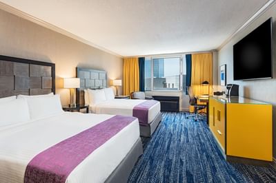 Superior 2 Queen Beds ADA Accessible, E Central Downtown