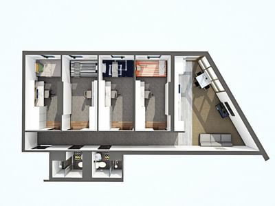 4 Bedroom Apartment