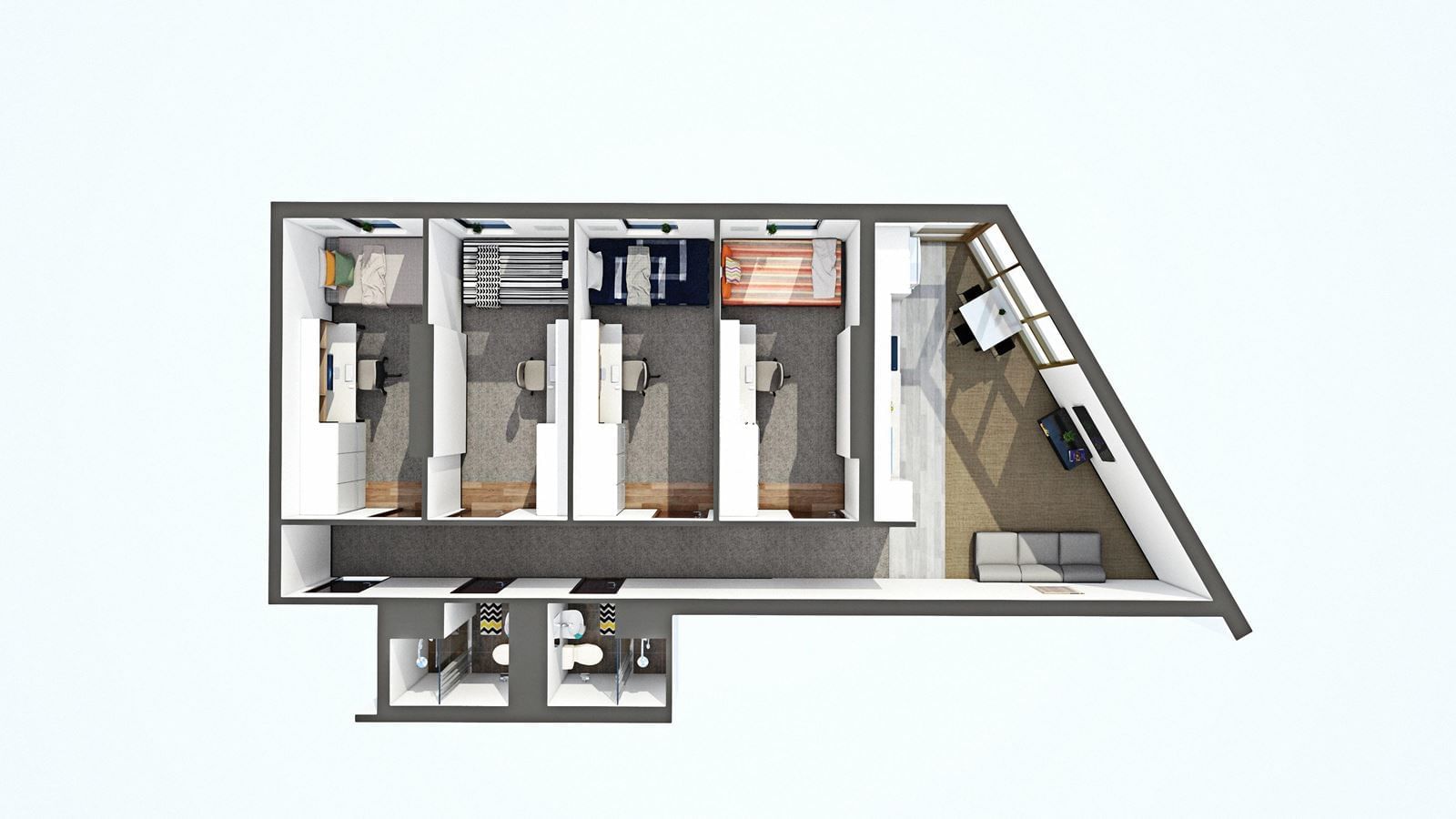 4 Bedroom Apartment
