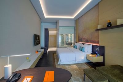 Bedroom at Grayton Hotel Dubai