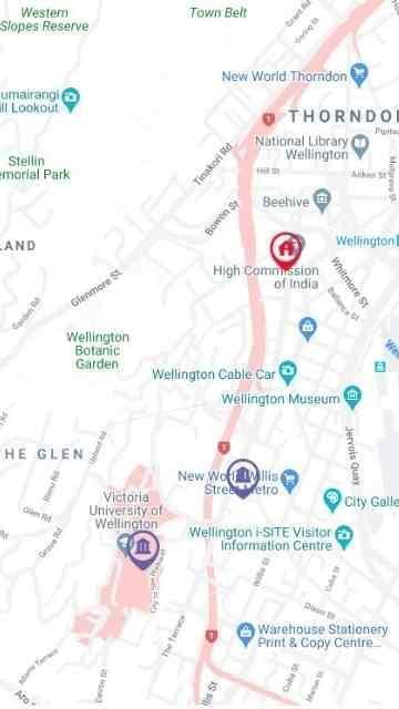 UniLodge Stafford House  Map