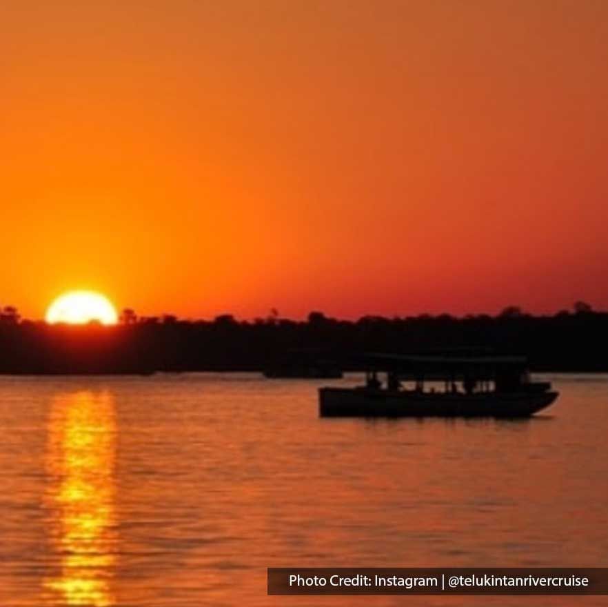 Sunset at Teluk Intan river - Lexis Suites Penang