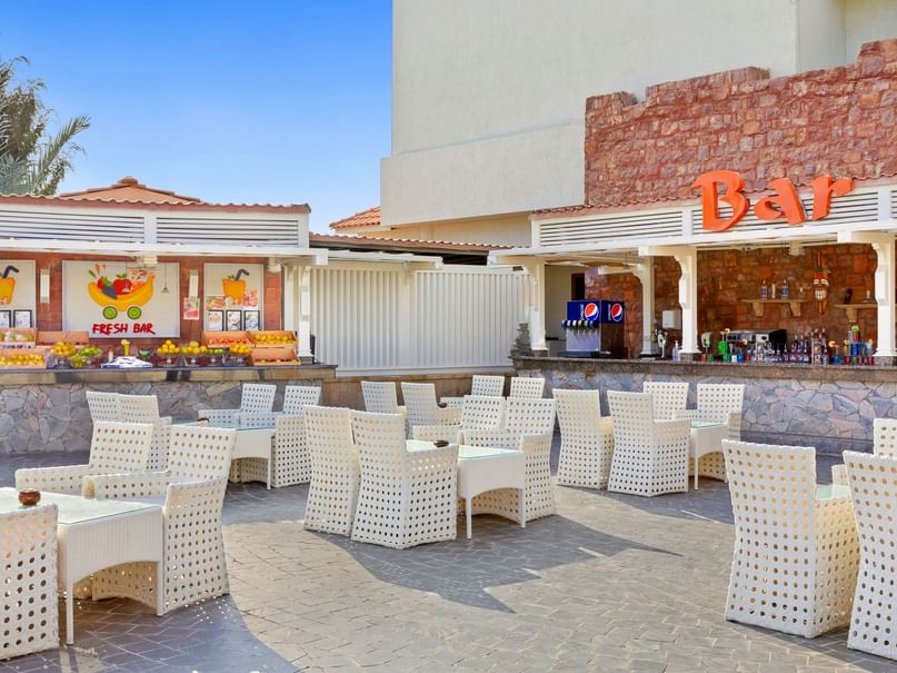 Castello Bar at Pickalbatros Dana Beach Resort in Hurghada