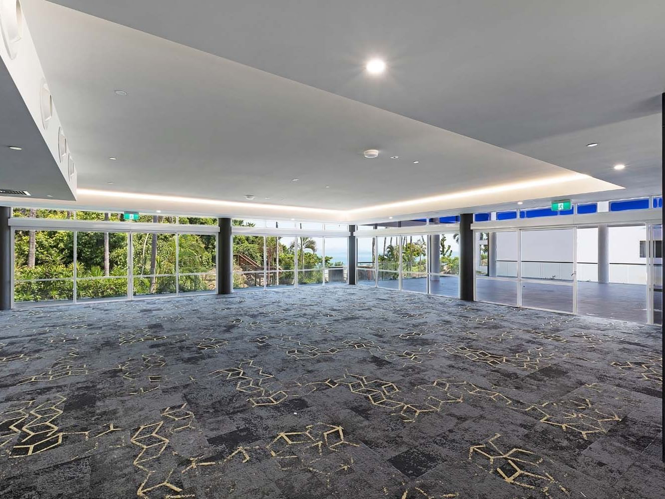 Empty meeting area in Horizon room at Daydream Island Resort