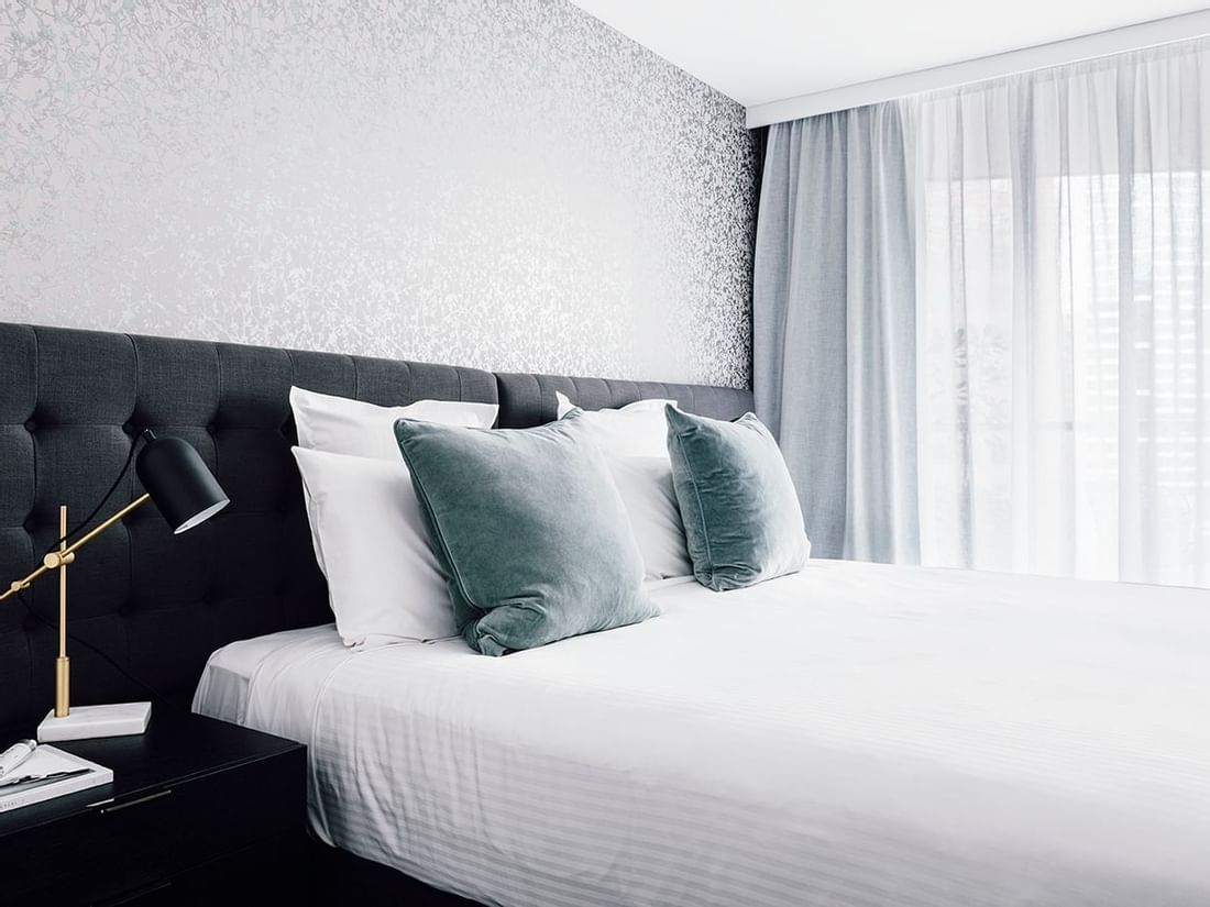 Interior of 2 Bedroom 2 Bathroom Premium Apartment at Quay West Suites Melbourne