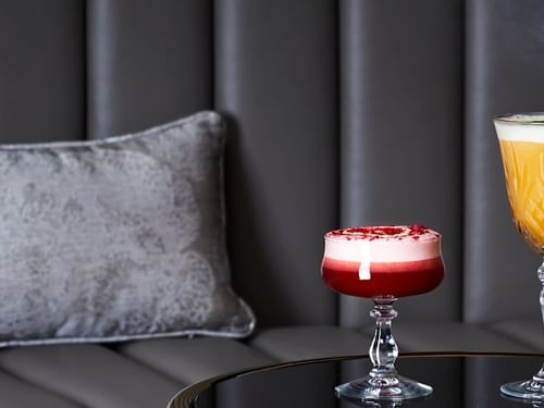 Tasty drink at Sofitel Sydney Wentworth