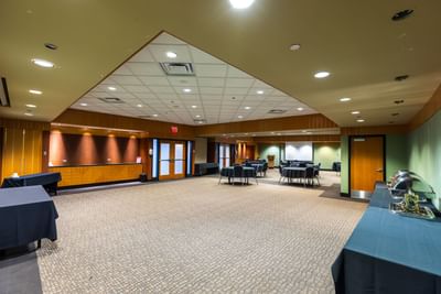 Interior of meeting room at Stoney Nakoda Resort & Casino